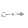 Keychain Audi A4 B8 4D 2007-2016 - (type STEEL)